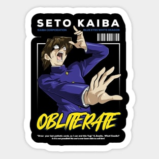 Kaiba Obliterate Sticker